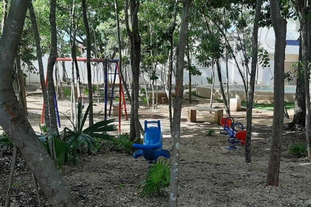 Departamento Residencial Con Alberca 坎昆 外观 照片