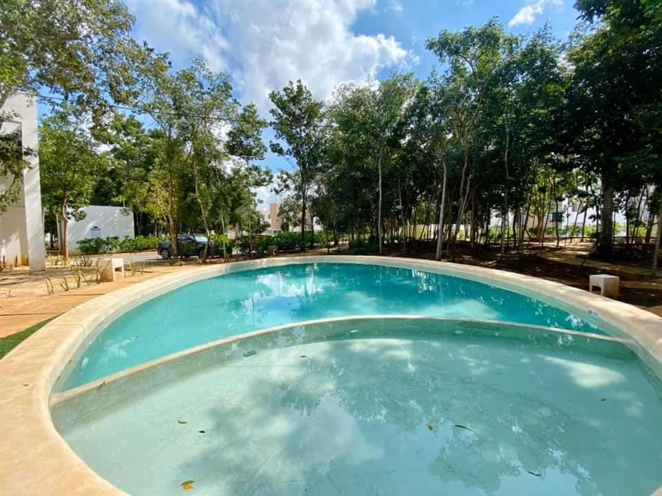 Departamento Residencial Con Alberca 坎昆 外观 照片